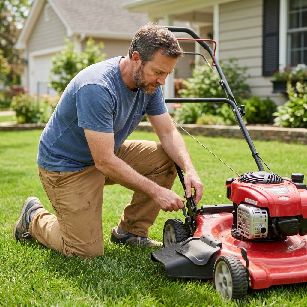 Lawn Mowing Heights by Grass Type