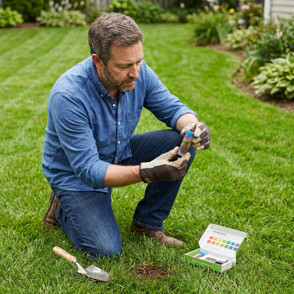 Test Lawn Soil pH and Fix It for Greener Grass