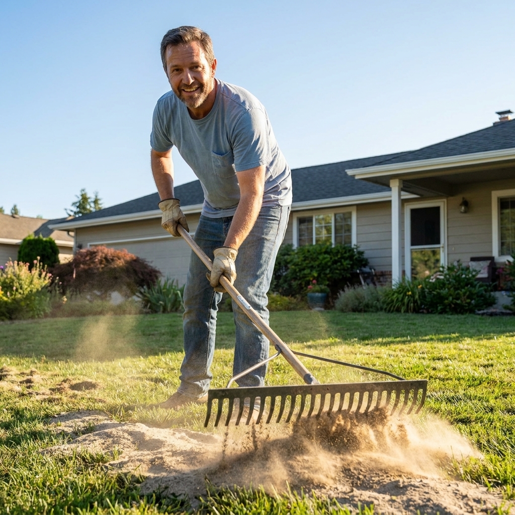 How to Fix a Bumpy Lawn