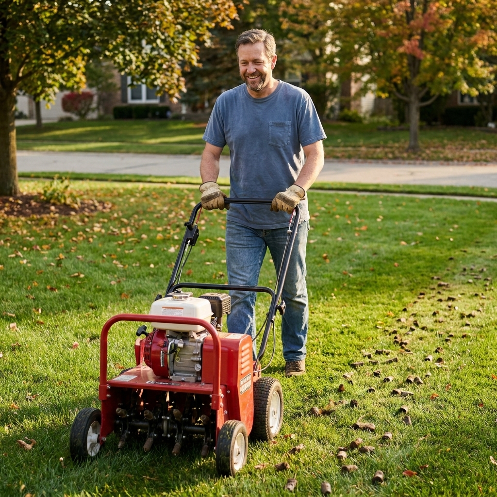 Dethatching vs. Aerating: What Your Lawn Needs This Fall