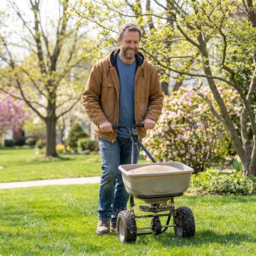 Spring Fertilizer Schedule for Cool and Warm Season Lawns