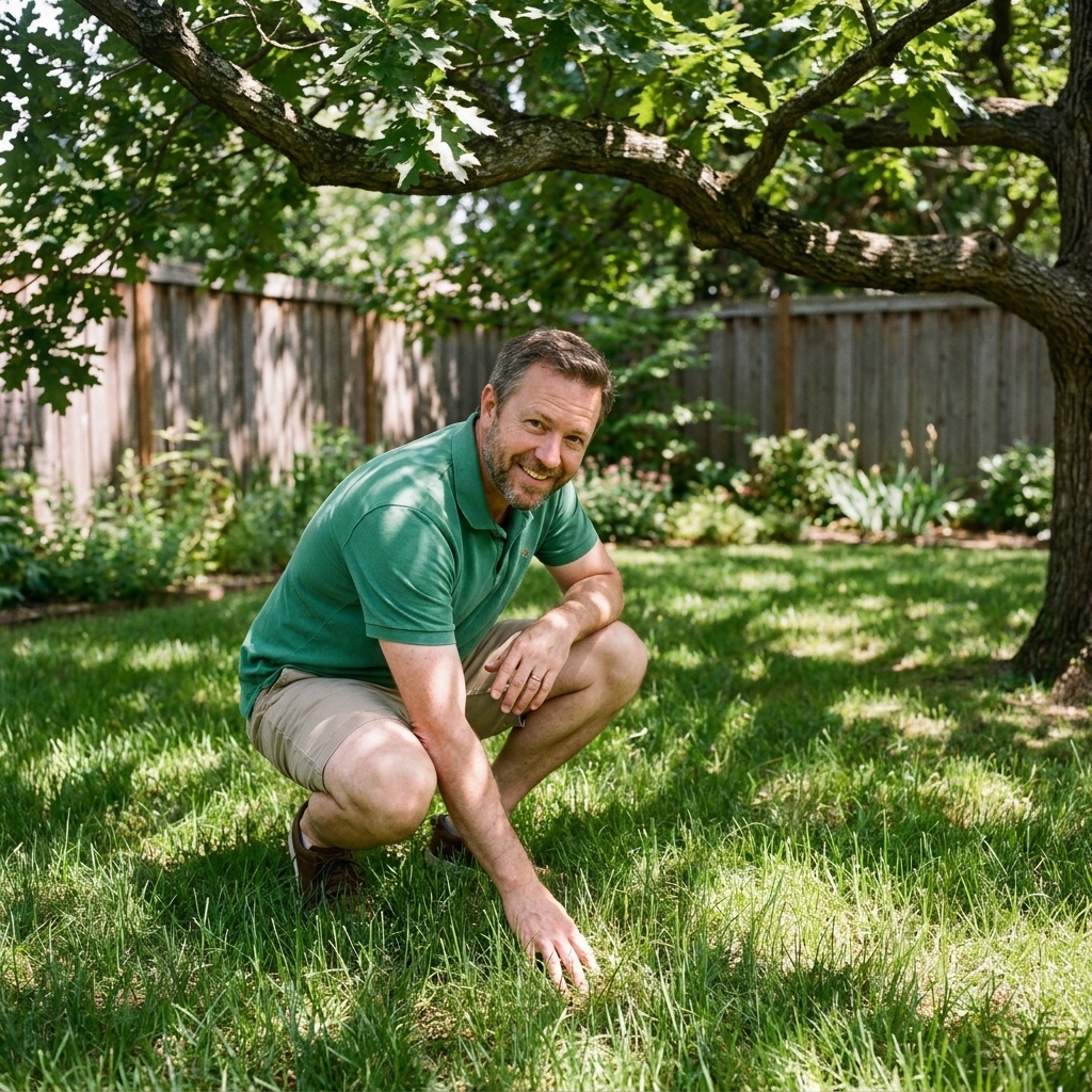 Grow Grass Under Large Trees in Deep Shade